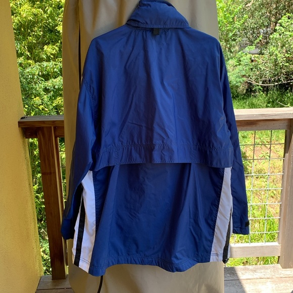 Nike Windbreaker Navy Blue 3/4 Zip-up Men’s XL - Picture 3 of 10